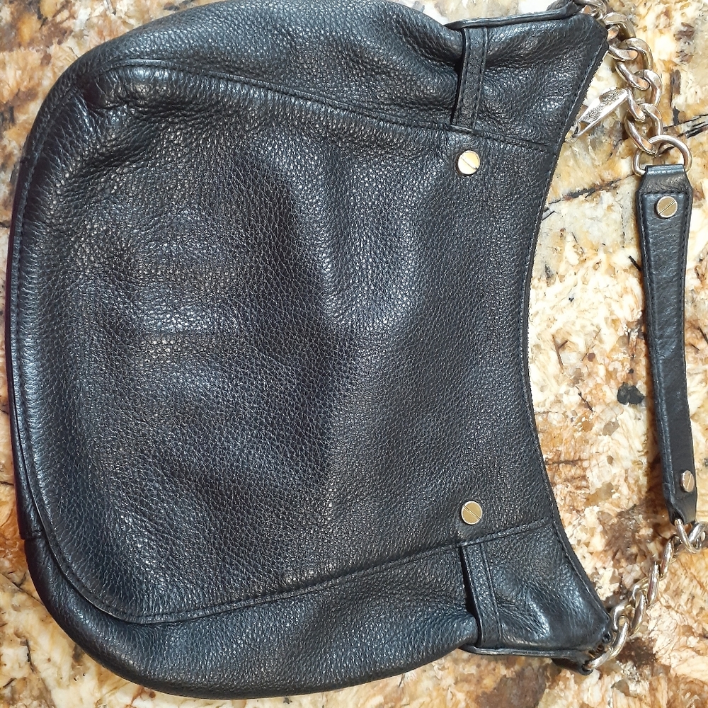 Michael Kors 100% authentic black leather purse.